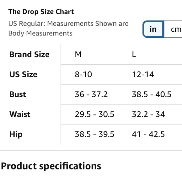 NWT the drop ZURI twist dress Olive color medium - Picture 5 of 5